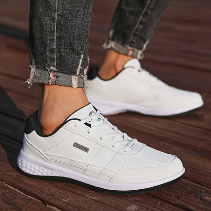 [VanWeir Comfortable Grip Sneakers] VanWeir Plus Size Mens Casual Comfortable Grip Running Sneakers - Durable Lace-Up Design - Ideal for Outdoor Sports & Daily Wear