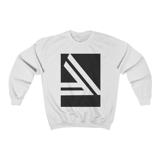 Double Slanted Logo Crewneck Sweatshirt