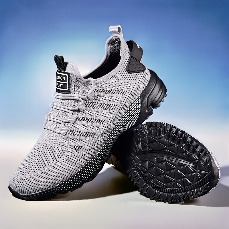 Athletic Footwear for Men, Stylish Casual Sports Shoes, Airy And Lightweight Trainers, Ideal for Outdoor Hiking, Travel, Gym Jogging, Walking, Tennis, Training, And Various Other Sports Activities