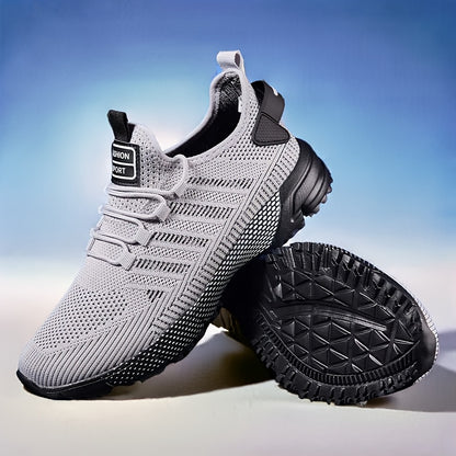 Athletic Footwear for Men, Stylish Casual Sports Shoes, Airy And Lightweight Trainers, Ideal for Outdoor Hiking, Travel, Gym Jogging, Walking, Tennis, Training, And Various Other Sports Activities