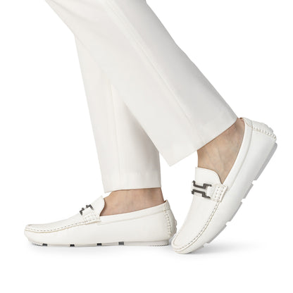 Men's moccasins Penny loafers solid color, breathable and wear-resistant slip-on formal shoes for business occasions, daily office shoes for men