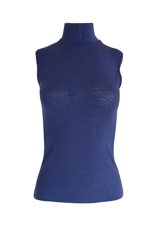 EGI Cashmere Blend Mock Neck Top