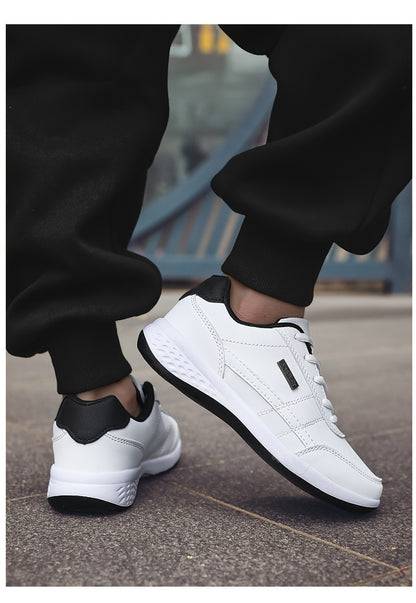 [VanWeir Comfortable Grip Sneakers] VanWeir Plus Size Mens Casual Comfortable Grip Running Sneakers - Durable Lace-Up Design - Ideal for Outdoor Sports & Daily Wear