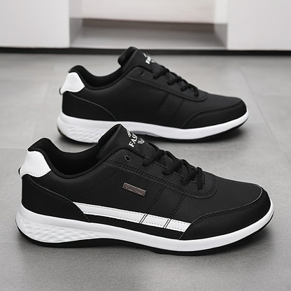 [VanWeir Comfortable Grip Sneakers] VanWeir Plus Size Mens Casual Comfortable Grip Running Sneakers - Durable Lace-Up Design - Ideal for Outdoor Sports & Daily Wear
