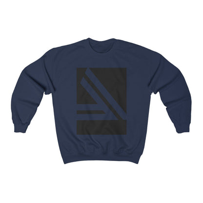 Double Slanted Logo Crewneck Sweatshirt