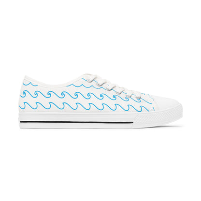Ocean Wave Canvas Sneakers