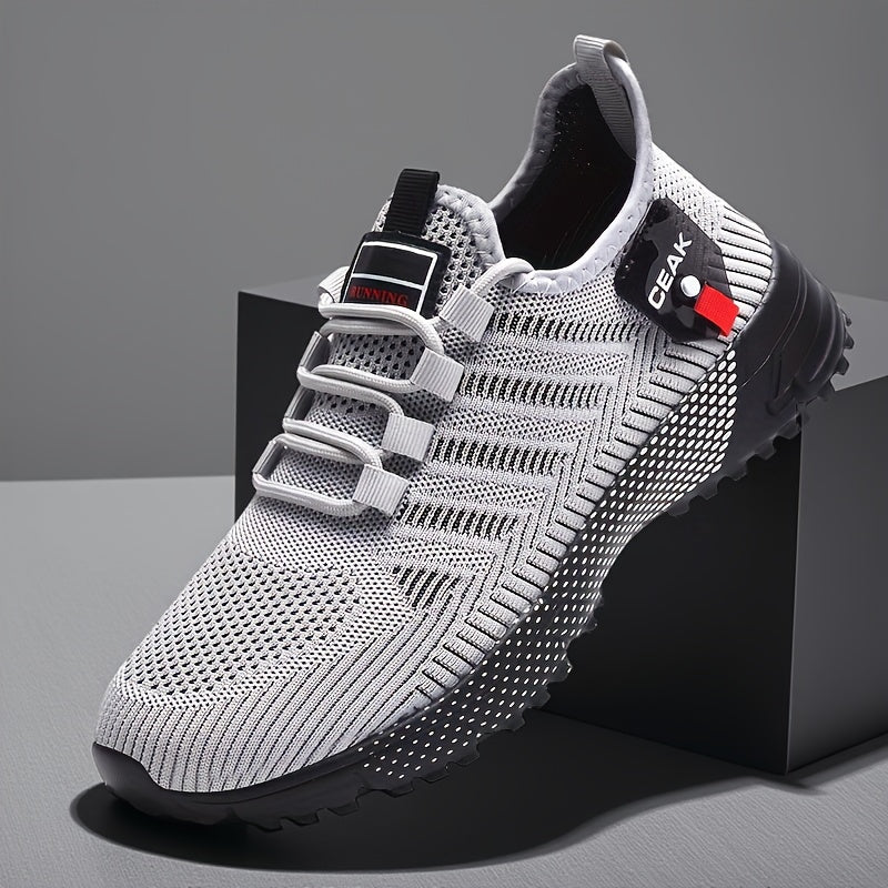 Sneakers, Men's Sports Shoes Are Breathable And Non Slip Mesh Shoes, Lightweight And Low Cut Casual Sports Shoes, Suitable for Outdoor Sports, Fitness Jogging, And Daily Wear