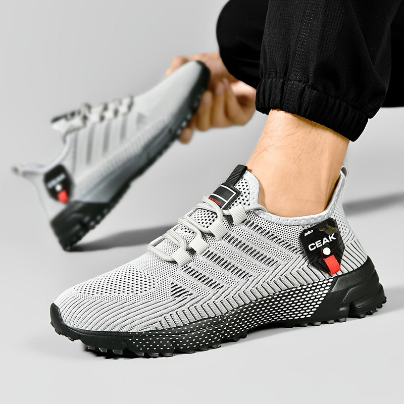 Sneakers, Men's Sports Shoes Are Breathable And Non Slip Mesh Shoes, Lightweight And Low Cut Casual Sports Shoes, Suitable for Outdoor Sports, Fitness Jogging, And Daily Wear