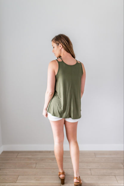 Strap Detail Tank Top