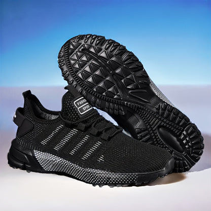 Athletic Footwear for Men, Stylish Casual Sports Shoes, Airy And Lightweight Trainers, Ideal for Outdoor Hiking, Travel, Gym Jogging, Walking, Tennis, Training, And Various Other Sports Activities