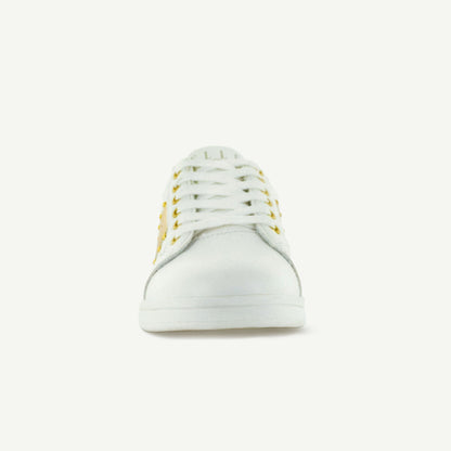 ECLAIR: COURT SHOE - WHITE