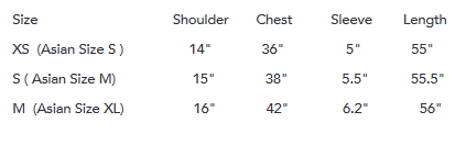 Size Guide