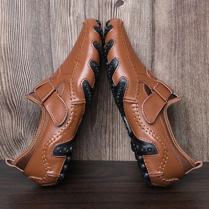 Men Casual Shoes Genuine Leather Men's Loafers Luxury Brand Fashion Breathable Flat Driving Shoes Slip on Comfortable Moccasins