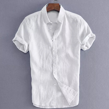 Short Sleeve Lapel Shirt