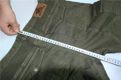 Motorcycle Jeans Pantalones Motocicleta Hombre Featherbed Jeans Standard Version Car Ride Trousers Pant Summer Riding