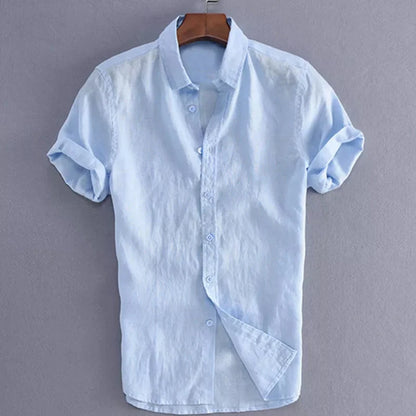 Short Sleeve Lapel Shirt