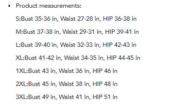 Size Guide