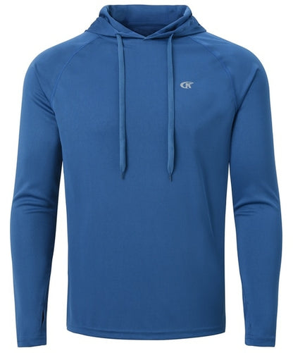 Men's Long Sleeve Rash Guard Hoodie