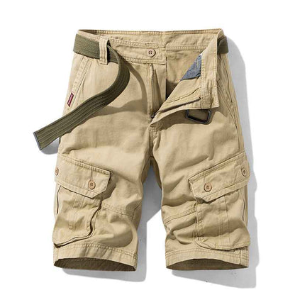 Foreign trade shorts men's summer straight shorts men's loose plus size casual pants outdoor sports tooling shorts men
