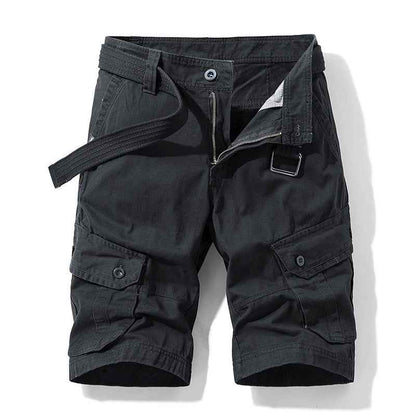 Foreign trade shorts men's summer straight shorts men's loose plus size casual pants outdoor sports tooling shorts men