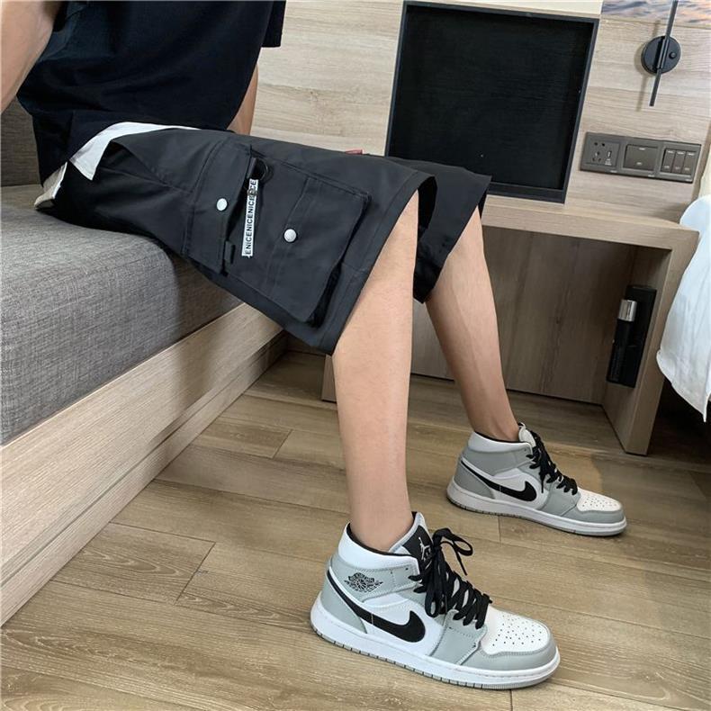 Cargo Shorts Men's Outer Wear Summer Sports Trendy Brand Student Loose All-match Fashionable Men's Casual Five-point Pants Men's