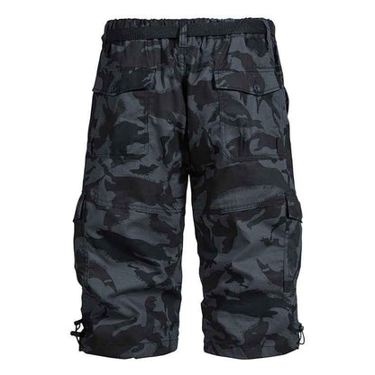 Summer Thin Men's Five-point Pants Loose Straight All-match Seven-point Trendy Brand Thin Casual Workwear Shorts for Men