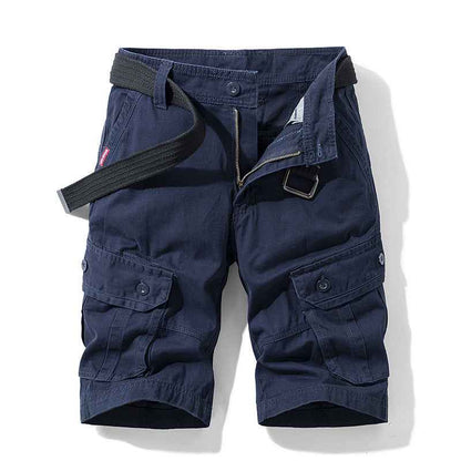 Foreign trade shorts men's summer straight shorts men's loose plus size casual pants outdoor sports tooling shorts men