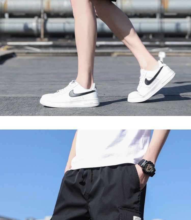Cargo Shorts Men's Outer Wear Summer Sports Trendy Brand Student Loose All-match Fashionable Men's Casual Five-point Pants Men's