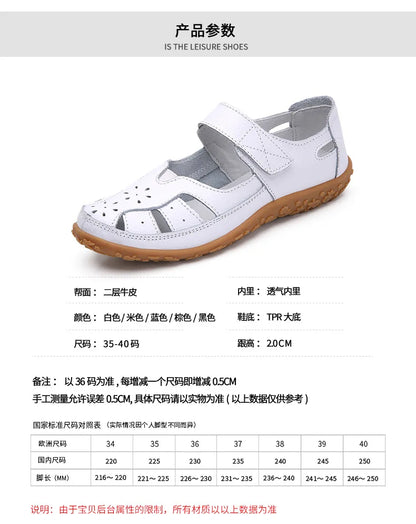 Women Sandals Casual Summer Ladies Closed Toe Beach Sandals Walking Women Flats Shoes Outdoor Comfort Female Fashion Sneakers
