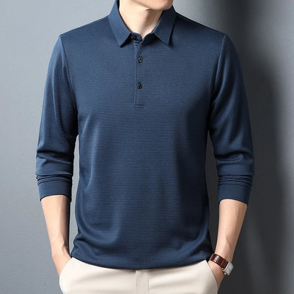 Comfortable Long Sleeve Polo
