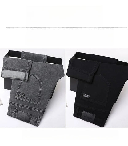 Men's Straight-Leg Stretch Jeans