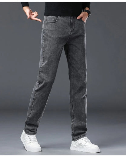 Men's Straight-Leg Stretch Jeans