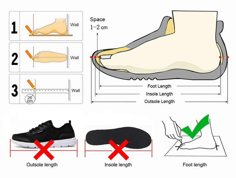 2023 New Outdoor Hiking Camping Light Running Jogging Casual Sports Men's Shoes Non-slip Loafers Hiking Shoes Large Size 38-50