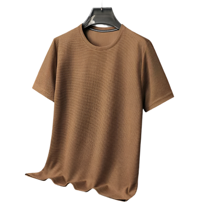 Waffle Round Neck Tee