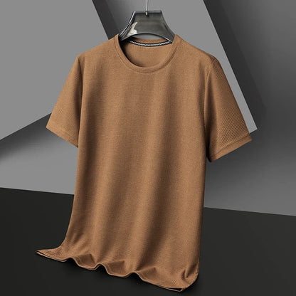 Waffle Round Neck Tee