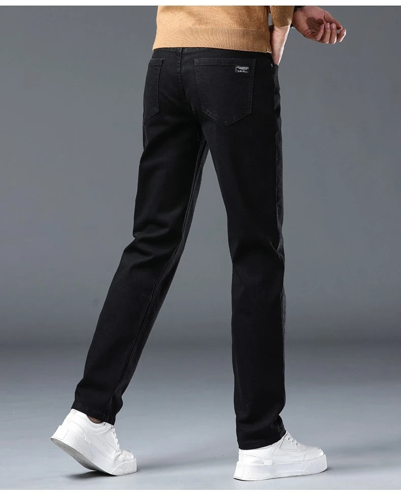 Men's Straight-Leg Stretch Jeans