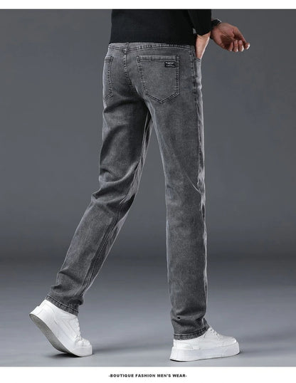 Men's Straight-Leg Stretch Jeans