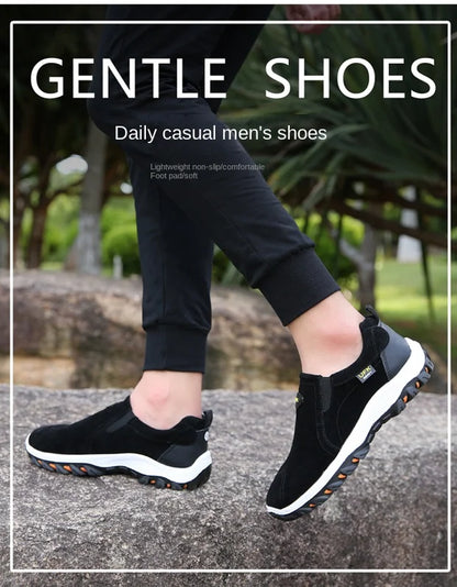 2023 New Outdoor Hiking Camping Light Running Jogging Casual Sports Men's Shoes Non-slip Loafers Hiking Shoes Large Size 38-50