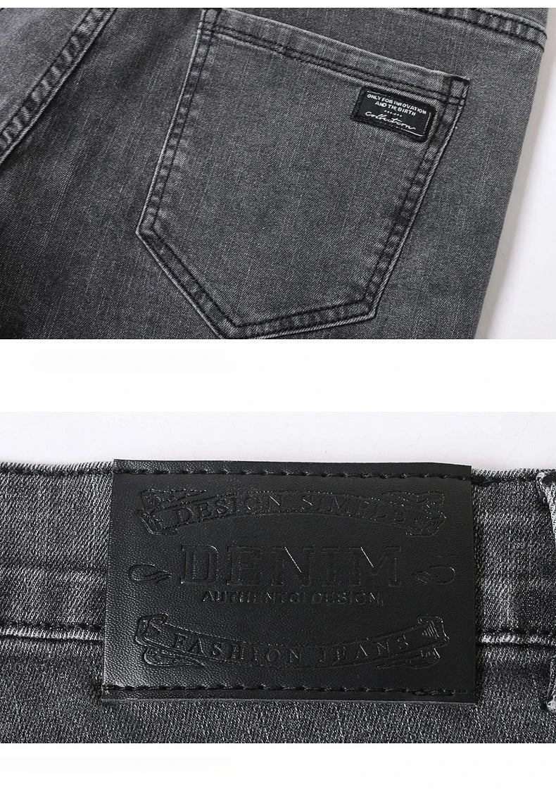 Men's Straight-Leg Stretch Jeans