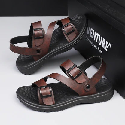 Men’s Open Toe PU Sandals