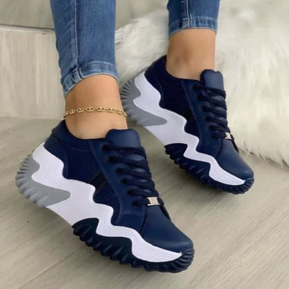 Vulcanized Casual Platform Sneakers