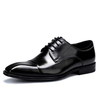 Fashion Business Dress Men Shoes Formal Slip On Dress Shoes Mens Oxfords Footwear High Quality Leather Shoes For Men Loafers