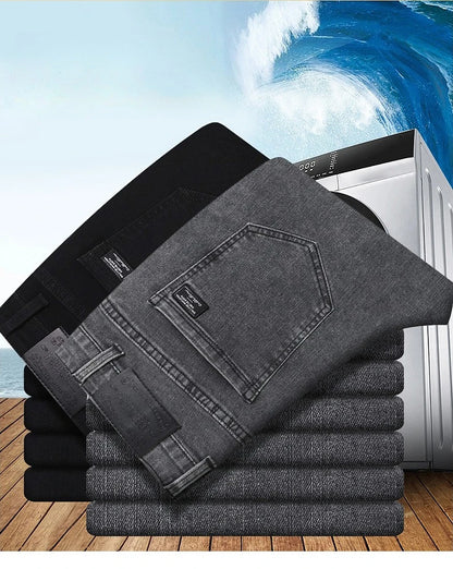 Men's Straight-Leg Stretch Jeans
