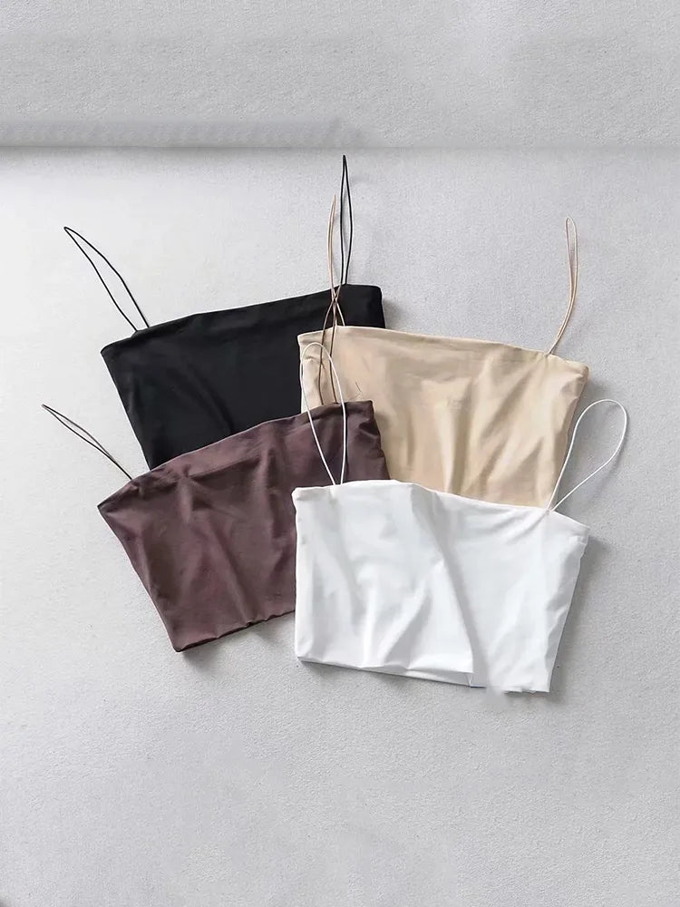 Women's Cotton Crop Cami