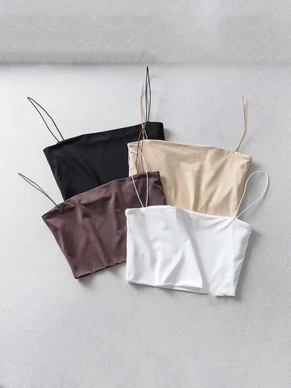 Women's Cotton Crop Cami