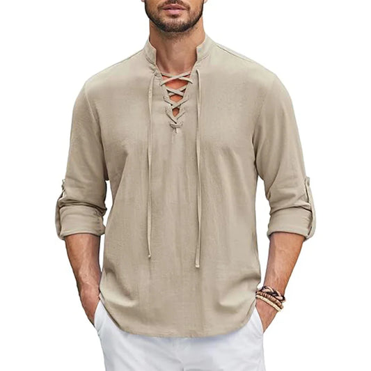 Cotton Linen Renaissance Shirt