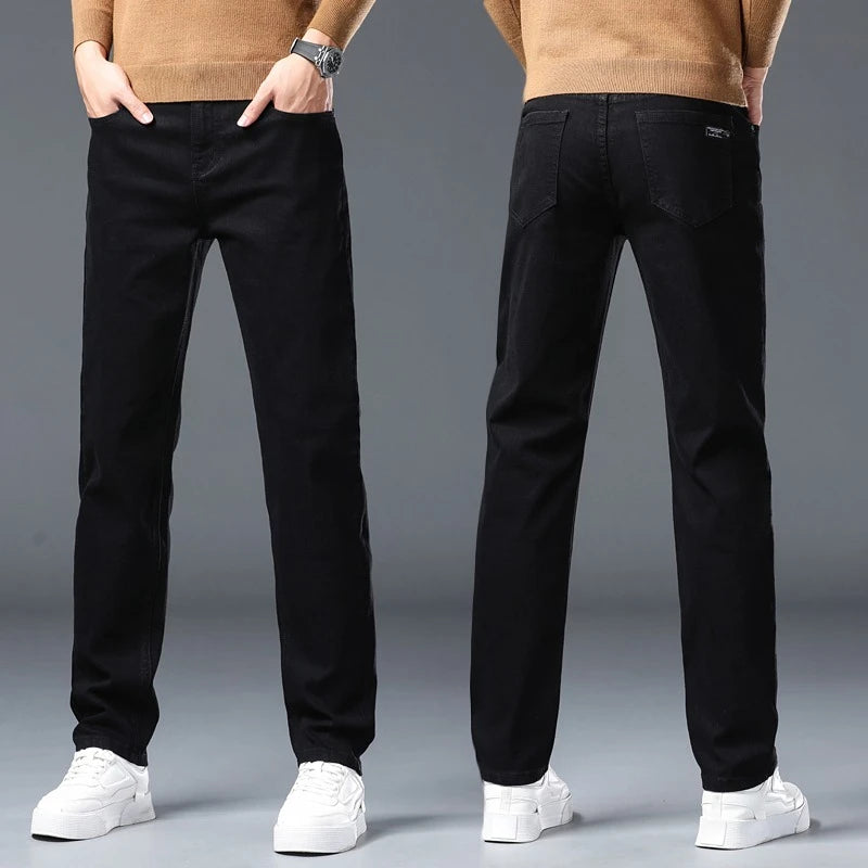 Men's Straight-Leg Stretch Jeans