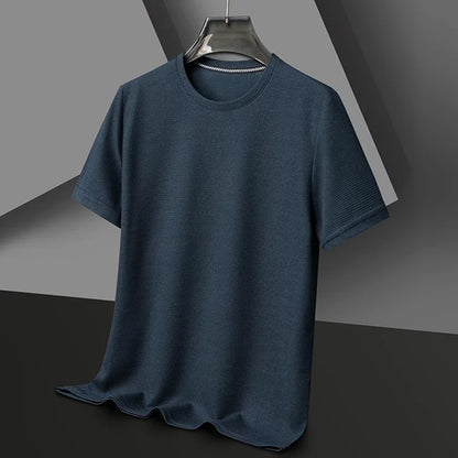 Waffle Round Neck Tee
