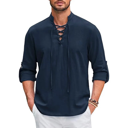 Cotton Linen Renaissance Shirt