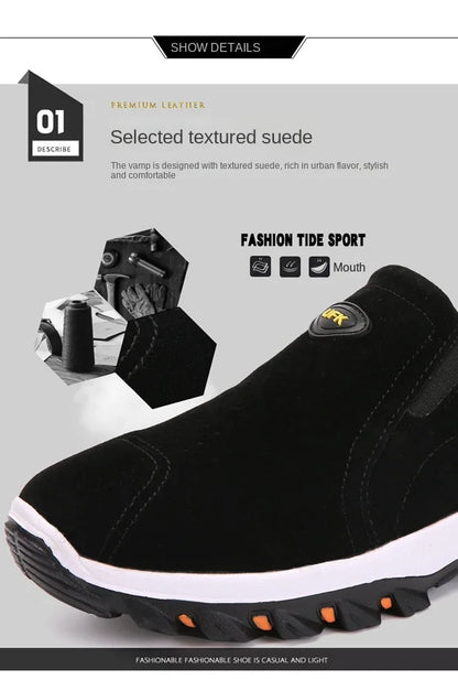 2023 New Outdoor Hiking Camping Light Running Jogging Casual Sports Men's Shoes Non-slip Loafers Hiking Shoes Large Size 38-50